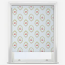 Sonova Studio Berry Trellis Natural Roller Blind