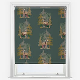 Sonova Studio Cairngorms Forest Green Roller Blind