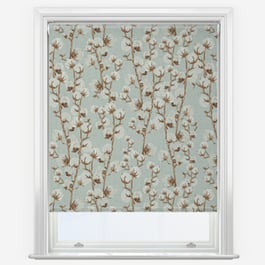 Sonova Studio Cotton Trellis Dove Grey Roller Blind