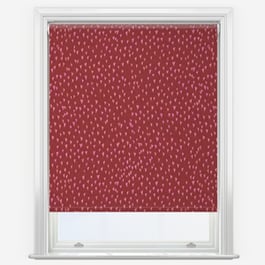 Sonova Studio Ditsy Love Ruby Red Roller Blind