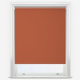 Sonova Studio Essenza Burnt Orange Roller Blind