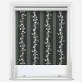 Sonova Studio Floral Cascade Charcoal Roller Blind