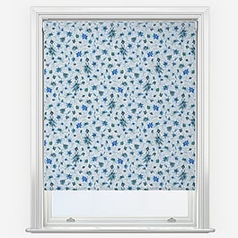 Sonova Studio Garden Violets French Blue Roller Blind