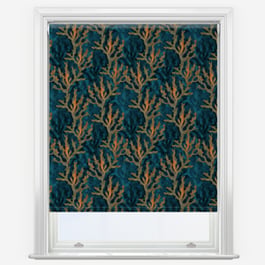 Sonova Studio Kelp Blue Rust Roller Blind