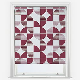 Sonova Studio Kolken Burgundy Roller Blind
