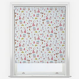 Sonova Studio Little Reds Trail Natural Roller Blind