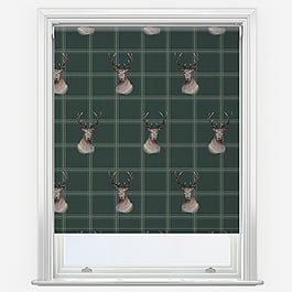 Sonova Studio Malcolm Forest Green Roller Blind