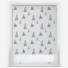 Sonova Studio Seashore Sails Mineral Blue Roller Blind