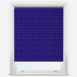 Sonova Studio Shoal Electric Blue Roller Blind