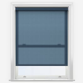 Touched by Design Deluxe Plain Airforce Blue Roller Blind