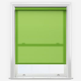 Touched by Design Deluxe Plain Apple Green Roller Blind