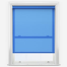 Touched by Design Deluxe Plain Cornflower Blue Roller Blind