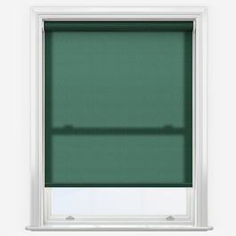 Touched by Design Deluxe Plain Forest Green Roller Blind