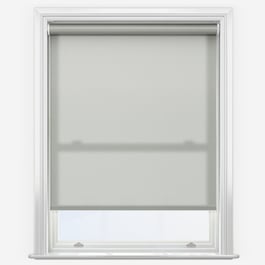 Touched by Design Deluxe Plain Mist Grey Roller Blind