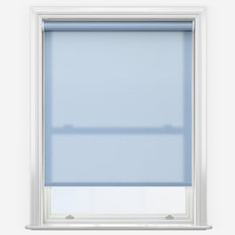 Touched by Design Deluxe Plain Powder Blue Roller Blind
