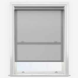 Touched by Design Deluxe Plain Storm Grey Roller Blind