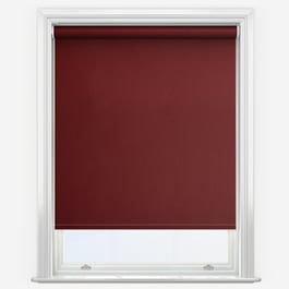 Touched By Design Optima Blackout Merlot Red Roller Blind