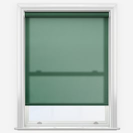 Touched By Design Optima Dimout Hunter Green Roller Blind