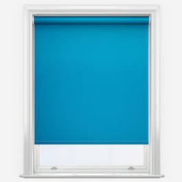 Touched By Design Spectrum Blackout Cyan Roller Blind