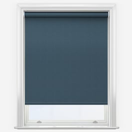 Touched by Design Supreme Blackout Airforce Blue Roller Blind