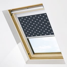 Sonova Studio Stars Charcoal Roof Blind