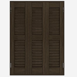 Premier Dark Walnut Shutter