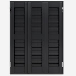 Premier Matt Black Shutter