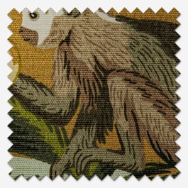 Monkey Ochre Curtain