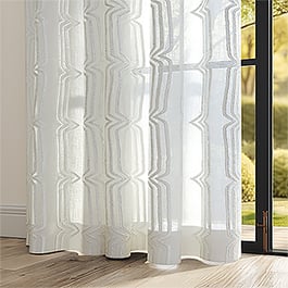 Camengo New Eastside Voile Neige Curtain