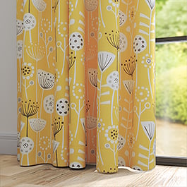 Bergen Ochre Curtain