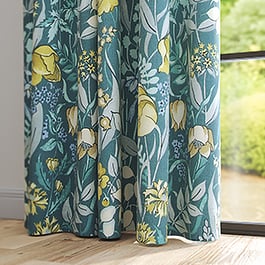 Cotswold Prussian Curtain