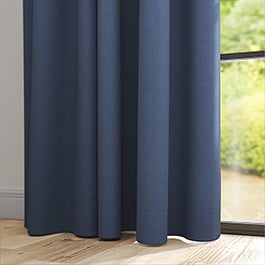 Accent Navy Curtain