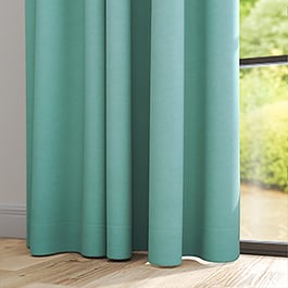 Canvas Duck Egg Curtain