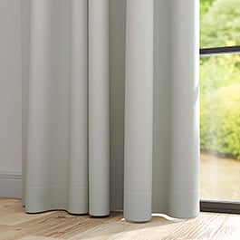 Canvas Pearl White Curtain