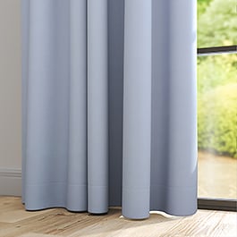 Naturo Recycled Sky Blue Curtain