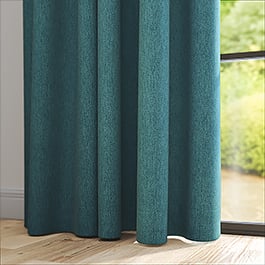 Turin Teal Curtain