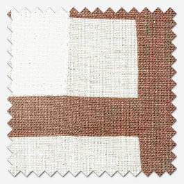 Camengo Brisbane Terracotta Curtain