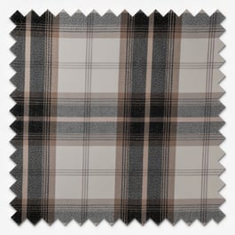 Balmoral Charcoal Curtain
