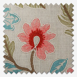 Brookland Rouge Curtain