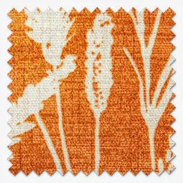 Wild Grasses Clementine Curtain