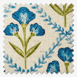 Chatsworth Cornflower Curtain