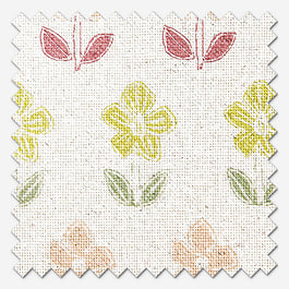 June Raspberry Curtain