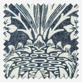William Morris At Home Sunflower Indigo Curtain