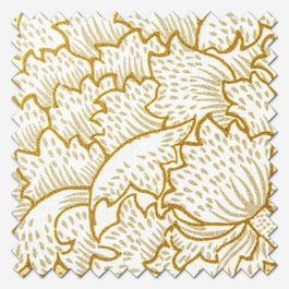 William Morris At Home Wild Tulip Ochre Curtain