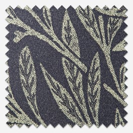 William Morris At Home Willow Woven Indigo Curtain