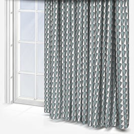 Ashley Wilde Shard Aqua Curtain