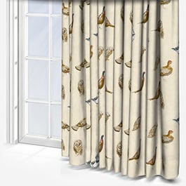 Prestigious Textiles Wild Birds Canvas Curtain