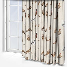 Prestigious Textiles Wild Birds Putty Curtain