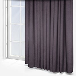 Touched By Design Crushed Silk Mauve Curtain