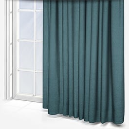 Touched By Design Crushed Silk Seafoam Curtain
